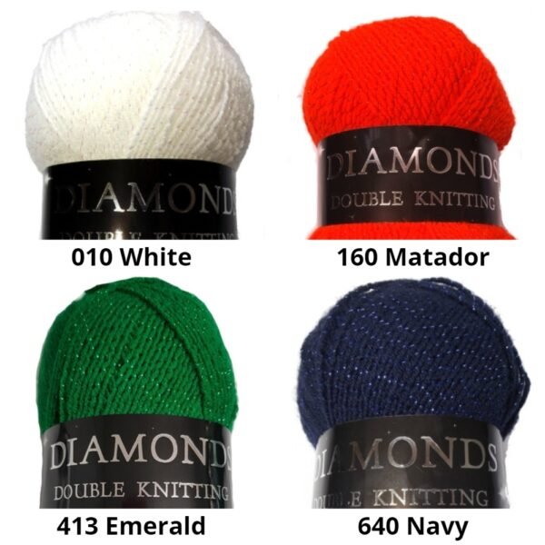 Woolcraft Diamonds DK 100g - Image 2