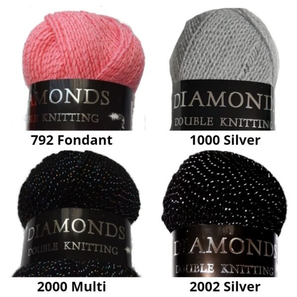 Woolcraft Diamonds DK 100g - Image 3