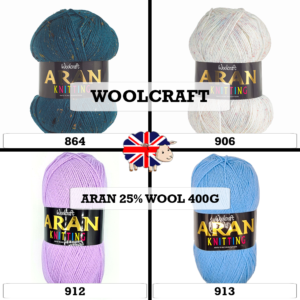 Woolcraft - Aran 25% Wool 400g
