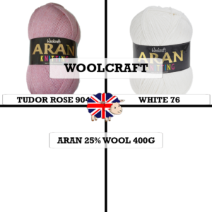 Woolcraft - Aran 25% Wool 400g