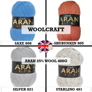 Woolcraft - Aran 25% Wool 400g