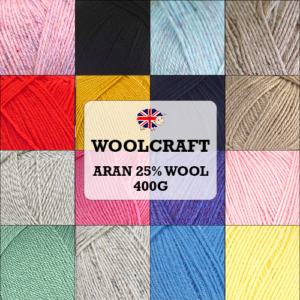 Woolcraft - Aran 25% Wool 400g