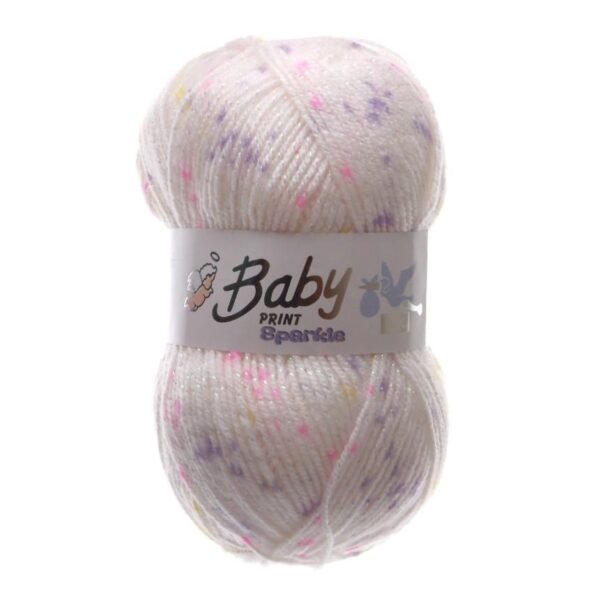 Baby Spot Prints Sparkle DK 100g - Image 6