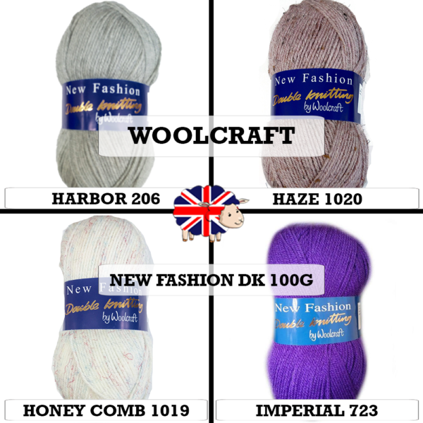 Woolcraft - New Fashion dk 100g - Image 13