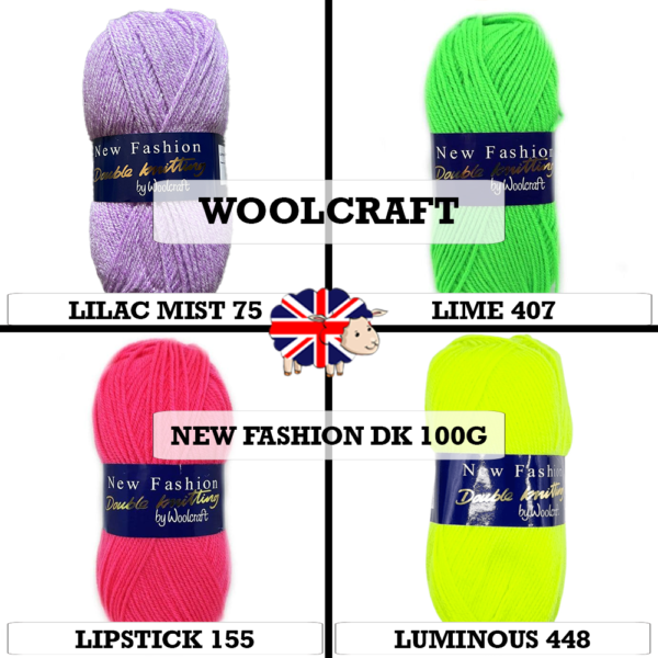 Woolcraft - New Fashion dk 100g - Image 16