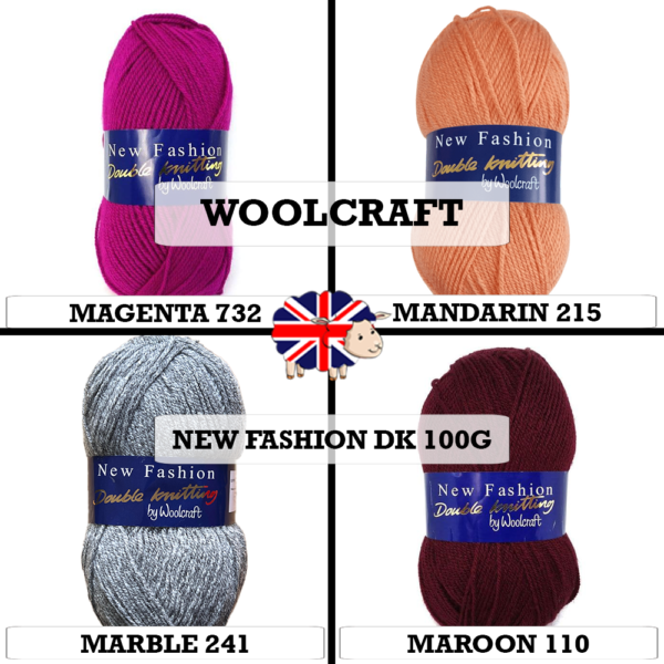 Woolcraft - New Fashion dk 100g - Image 17