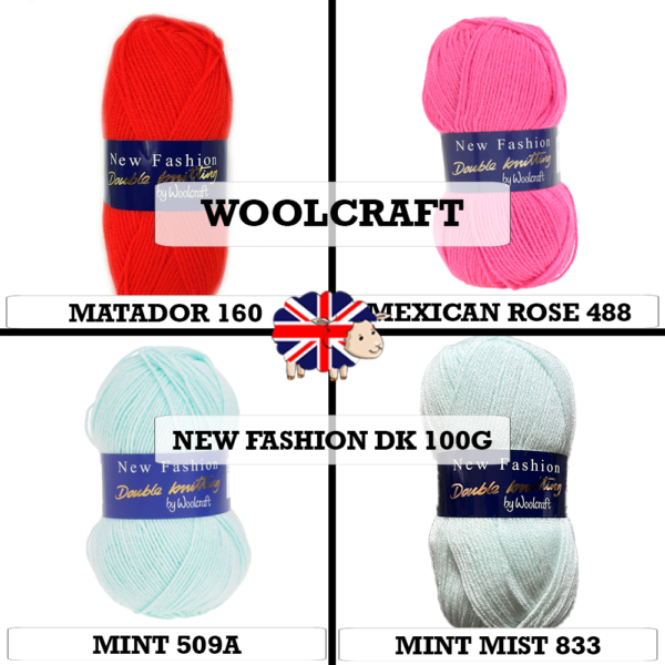 Woolcraft - New Fashion dk 100g - Image 18