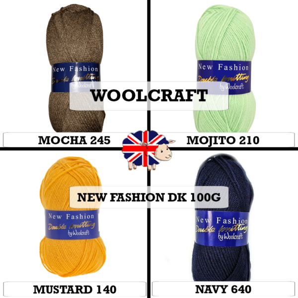 Woolcraft - New Fashion dk 100g - Image 19