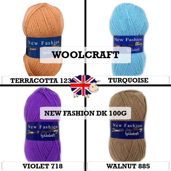 Woolcraft - New Fashion dk 100g - Image 25