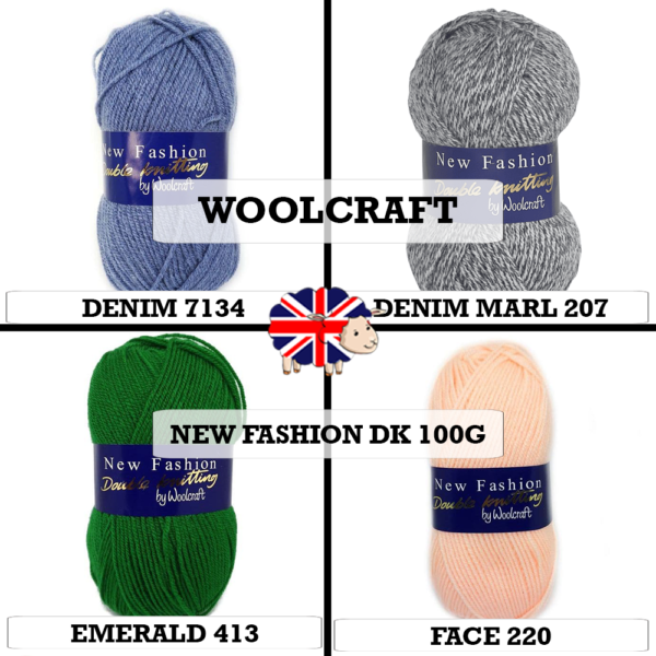 Woolcraft - New Fashion dk 100g - Image 10