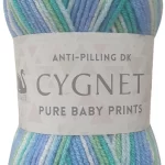 Cygnet – Pure Baby Prints DK 100g 7 Image of pure baby prints