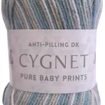 Cygnet – Pure Baby Prints DK 100g 4 Image of pure baby prints