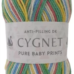 Cygnet – Pure Baby Prints DK 100g 9 Image of pure baby prints