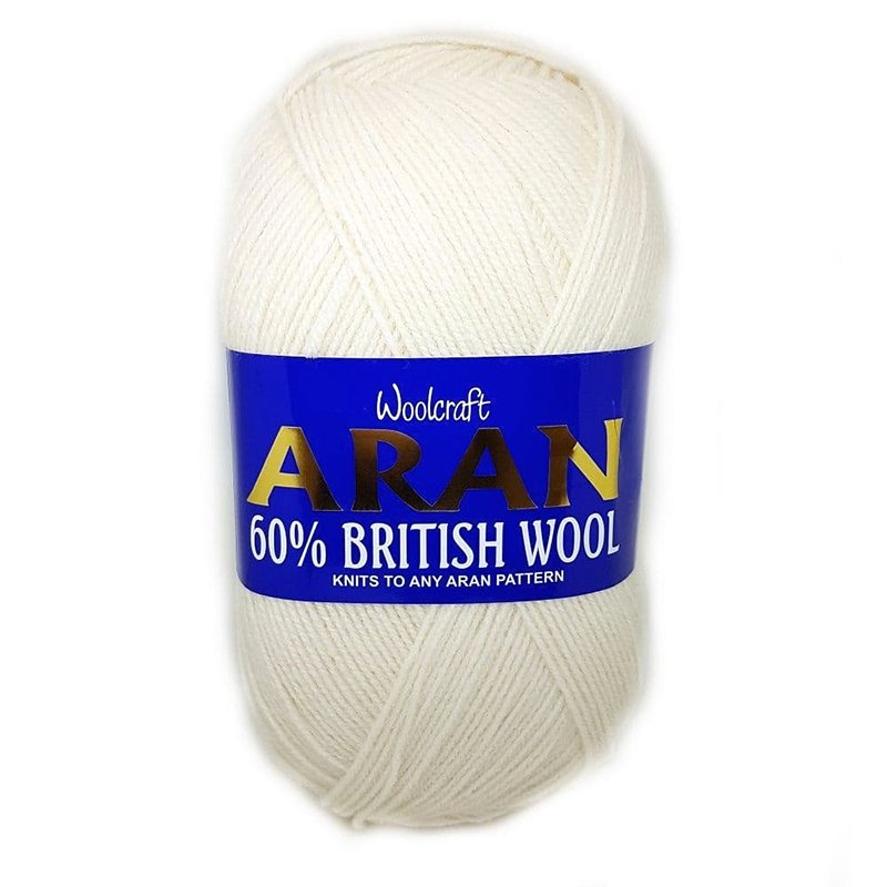 New day, new products added! 1 Images of new Woolcraft Aran 60% british wool yarn