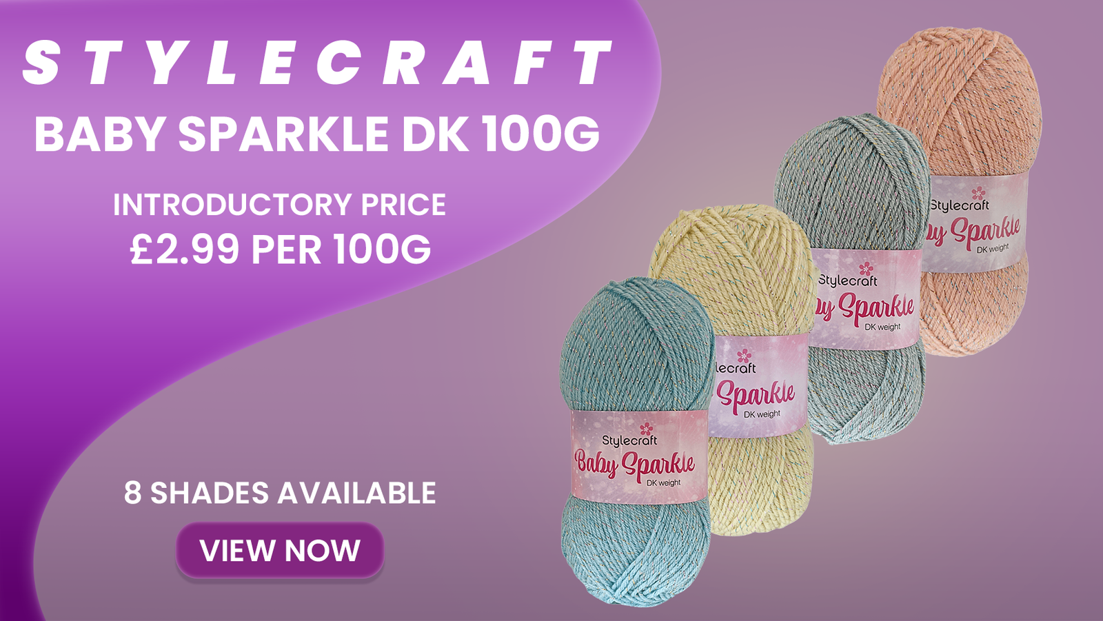 Stylecraft Baby Sparkle Banner