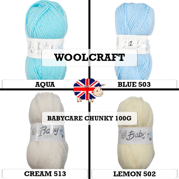 Woolcraft - Babycare Chunky 100g - Image 2