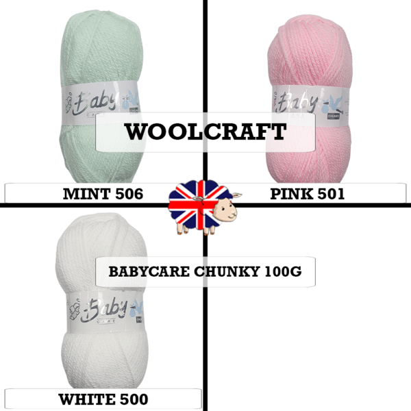 Woolcraft - Babycare Chunky 100g - Image 3