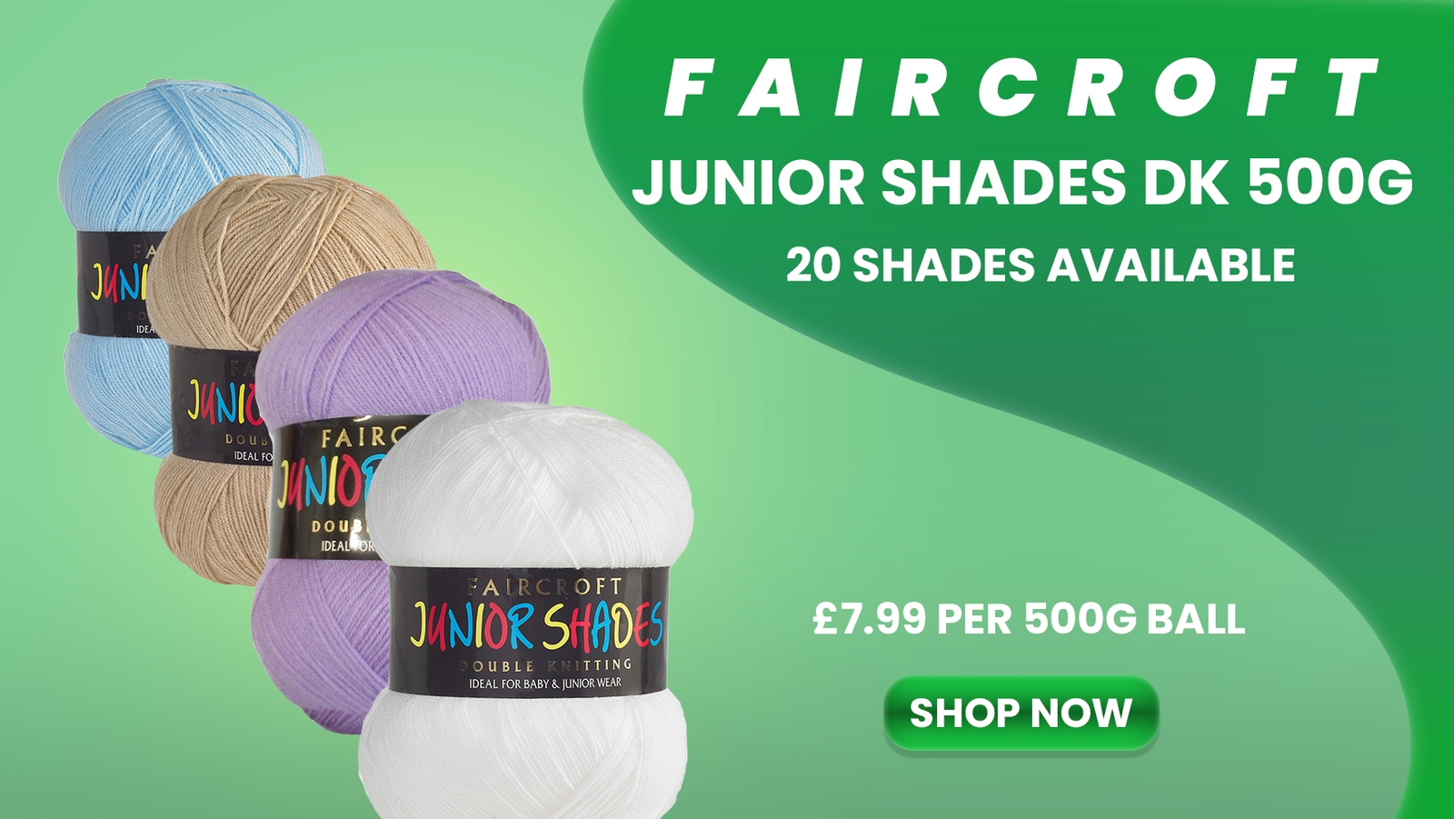 Faircroft Junior Shades Banner