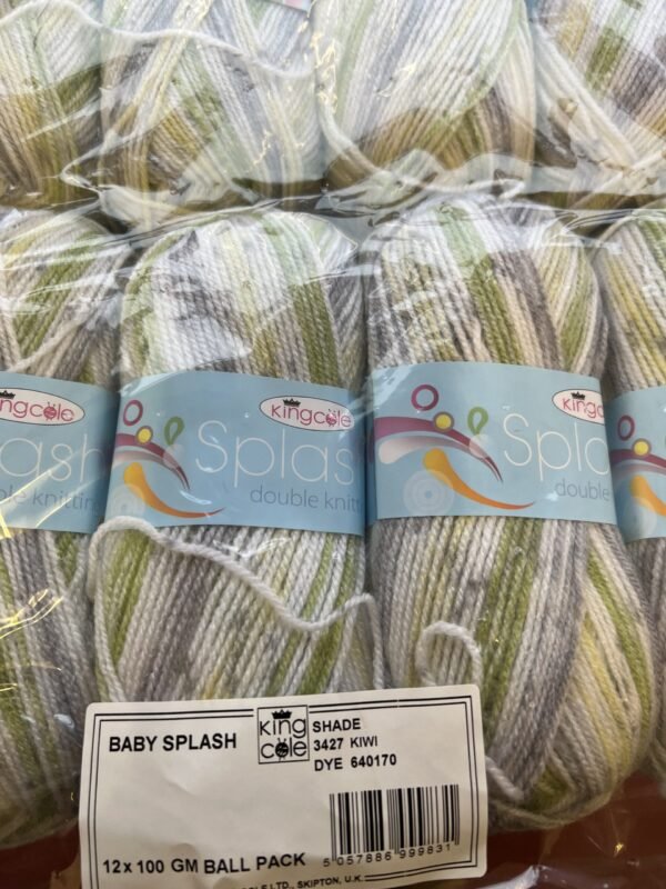 6 x 100g King Cole Baby Splash Dk - Image 3