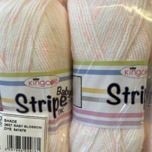 6 x 100g King Cole Baby Stripe Dk