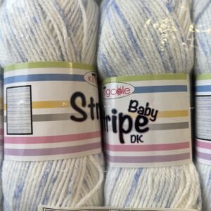 6 x 100g King Cole Baby Stripe Dk