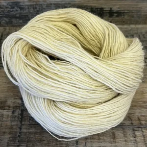 Kent Romney 100% Wool Hank Skein 100g Natural Undyed Colour, Sport Weight
